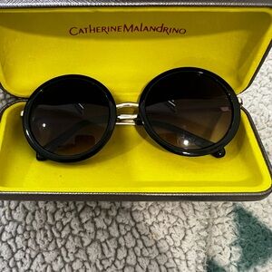 Catherine Malandrino Black Sunglasses